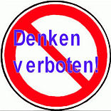 Denken verboten