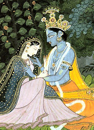 Krishna and Radha